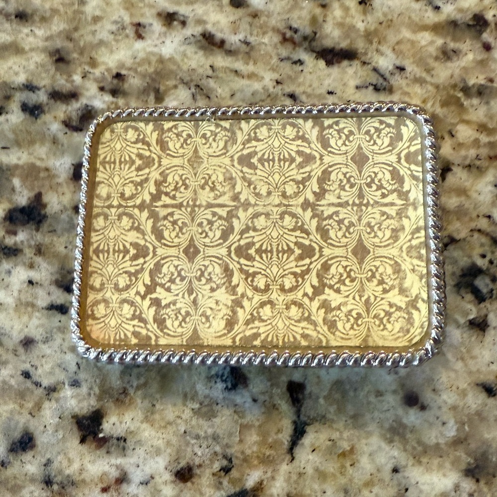 Vintage “Hippie” Belt Buckle